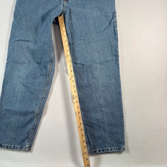 Zena Jeans Womens 14P Blue Mom Straight High Rise Medium Wash Vintage - Picture 7 of 13
